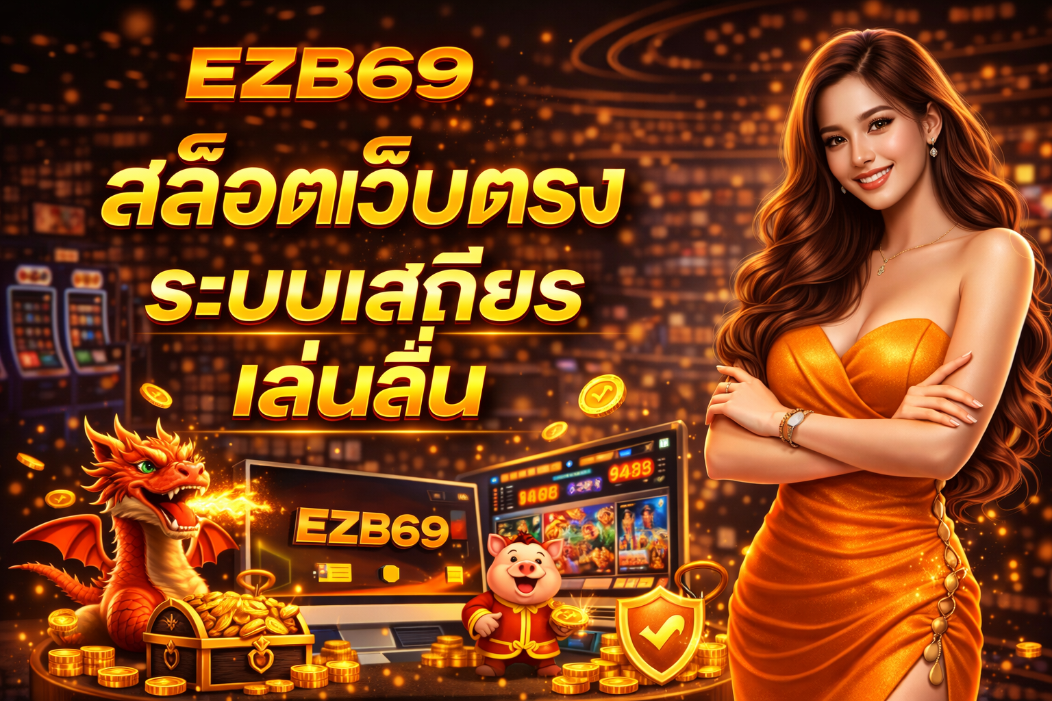 EZB69 สล็อตเว็บตรง ระบบเสถียร เล่นลื่น ตอบโจทย์ทุกไลฟ์สไตล์ผู้เล่น